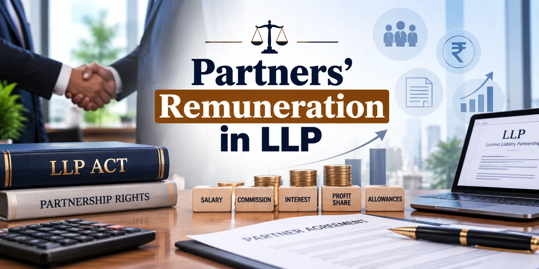 Partners' remuneration in LLP: rules, limits, tax treatment and calculation
